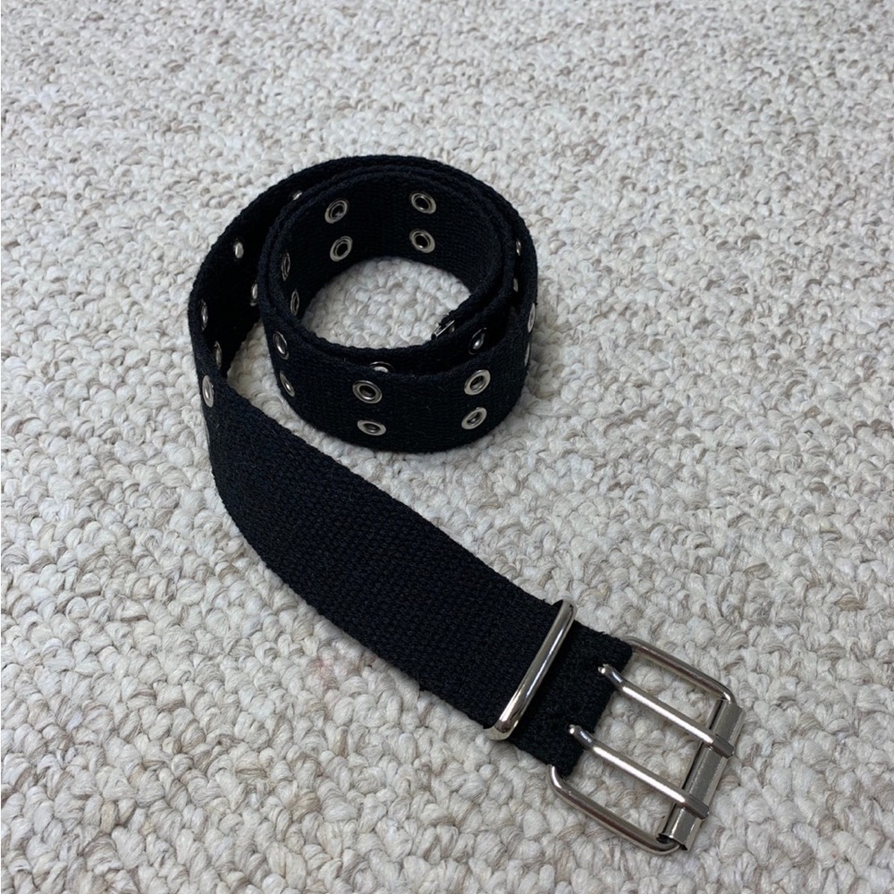 Women’s Black Studded Belt